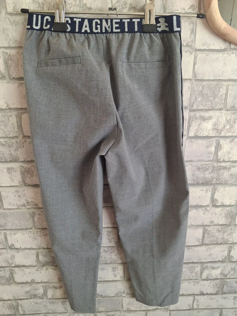 Grey Chiné Chino Trousers with Side Stripes size 5 years – photo 5